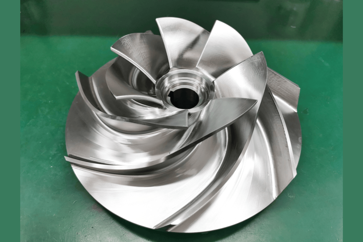 CNC Machining Center/Metal impeller